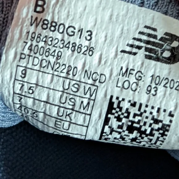 New Balance Fresh Foam X 880v13 Women's Size 9 Women Running Shoes - Picture 6 of 7